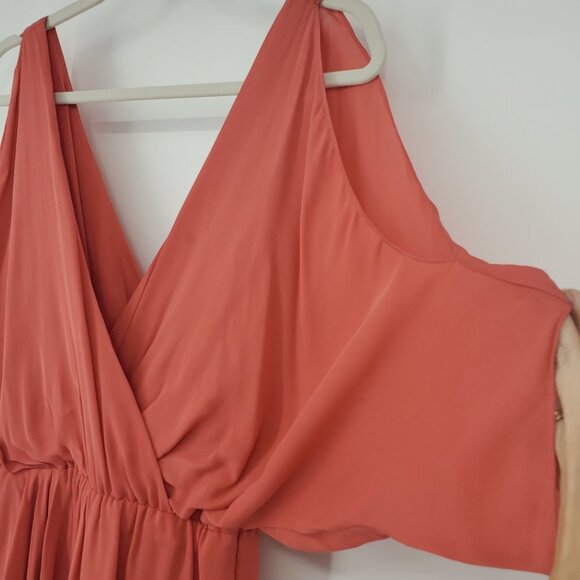 Haute Hippie Coral Mini Dress - Picture 4 of 12